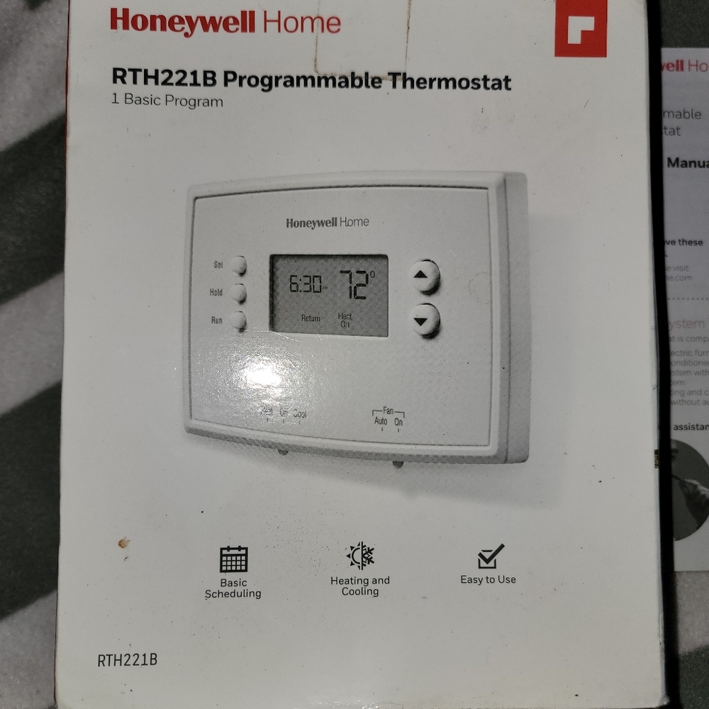 Honeywell Home Programmable Thermostat New Household